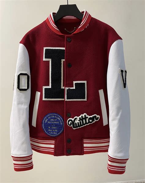 louis vuitton baseball jacket price|jacket Louis Vuitton original.